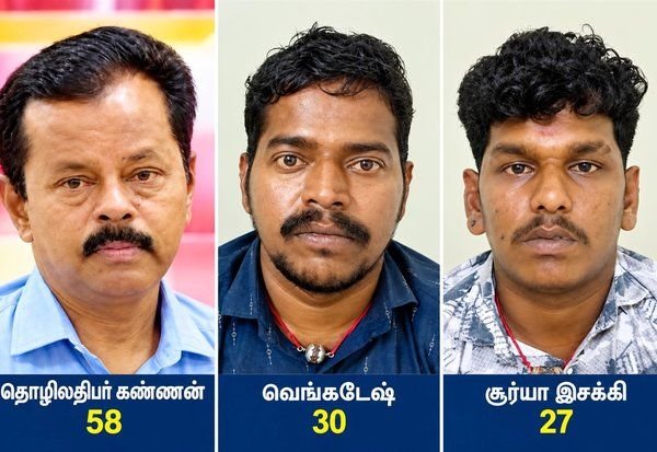 தொழிலதிபர் கொலை வழக்கு இரு வாலிபர்கள் கைது பணத்தை திருப்பி கொடுக்காததால் வெறிச்செயல்